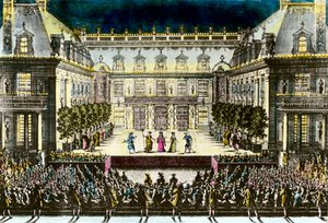 Przedstawienie tragedii operowej Alceste, ou le Triomphe d