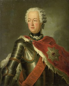 Portret Augusta Wilhelma autorstwa Antoine (after) Pesne