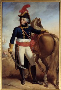 Pełnowymiarowy portret Jeana Baptiste Klebera (1753-1800) generała naczelnego Armii Wschodu Obraz autorstwa Antoine