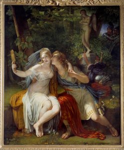 Rinaldo i Armida z „Gerusalemme Liberta” Torquato Tasso (Kubek) (1544-95) - Renaud i Armide. Obraz Antoine
