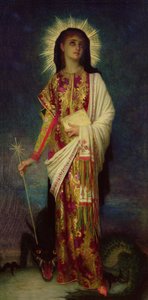 Św. Małgorzata zabija smoka