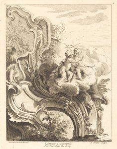 Amorek w koronie, 1736.