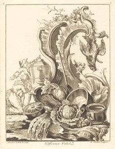 nieoficjalny kamerdyner autorstwa Antoine Aveline after Jean Mondon