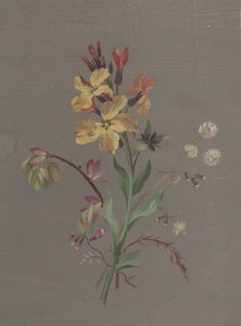 Kwiatowy wzór, ca. 1820. autorstwa Antoine Berjon