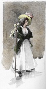 Portret włoskiej śpiewaczki Giuseppiny Grassini (1773-1850) autorstwa Antoine Calbet