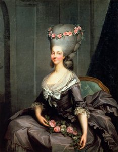 „Księżniczka Lamballe” z końca XVIII wieku autorstwa Antoine Callet