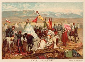 Bitwa pod Isly, Maroko, 1844 (chromolit)