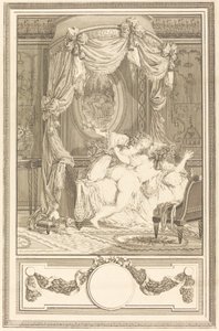 La raclee avec des roses (Młot z różami) autorstwa Antoine Cosme Giraud after Antoine Borel