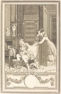 Kąpiel stóp autorstwa Antoine Cosme Giraud after Antoine Borel