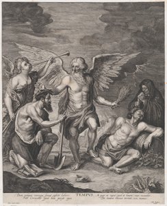 Czas ukoronowania Zatrudnienie i karanie Bezczynności, ok. 1650-77. autorstwa Antoine Couchet