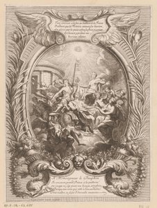 Alegoria sławy Delfina autorstwa Antoine Coypel