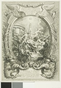 Alegoria Chwały Delfina autorstwa Antoine Coypel