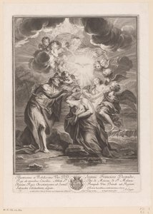Chrzest Chrystusa autorstwa Antoine Coypel