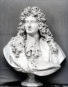 Popiersie Jules Hardouin Mansart (1646-1708) 1698 (marmur)
