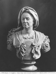 Popiersie Marie Serre, matki malarza Hyacinthe Rigaud, 1706 (marmur)