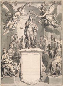 Projekt na frontyspis autorstwa Antoine Dieu