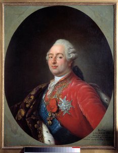 Portret Ludwika XVI (1754-1793), króla Francji. Obraz z warsztatu Antoine Francois (Antoine-Francois) Calleta (1741-1823). 1786. wym. 0,915 x 0,730 m. Paryż, Muzeum Carnavalet