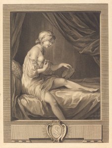 Porównanie Rosebud autorstwa Antoine Francois Dennel after Gabriel Jacques de Saint Aubin