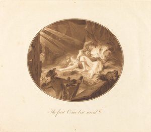 Kto pierwszy lepszy autorstwa Antoine François Sergent after Augustin de Saint Aubin