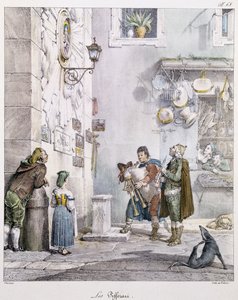 The dudziarzy, Antoine-Jean-Baptiste Thomas (1791-1833). 19 wiek.
