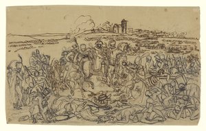 Napoleon na polu bitwy pod Eylau autorstwa Antoine Jean Gros
