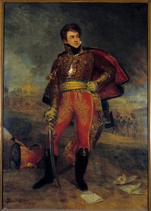 Portret generała hrabiego Francois Fournier Sarloveze (1773-1827) Obraz Antoine Jean Gros (1771-1835) autorstwa Antoine Jean Gros