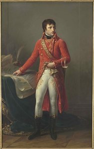 Napoleon Bonaparte jako pierwszy konsul Francji, 1803. autorstwa Antoine Jean Gros Baron