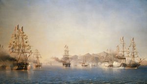 Przybycie na Rade de Toulon księcia prezydenta (Napoleona III), 27 września 1852 r
