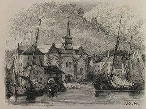 Normandia Jules Janin ilustracja 130 autorstwa Antoine Leon Morel Fatio
