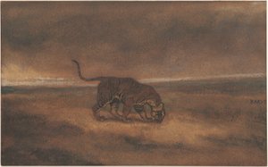Tygrys autorstwa Antoine Louis Barye