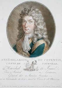 Anne-Hilarion de Cotentin (1642-1701) hrabia Tourville autorstwa Antoine Louis Francois Sergent Marceau