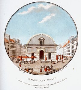 W pritoresque widokach głównych budynków Paryża autorstwa sierżanta autorstwa Antoine Louis Francois Sergent Marceau