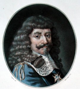 Henryk z Lotaryngii, 1. hrabia Harcourt (1601-66), grawerowany przez Ride, 1787 autorstwa Antoine Louis Francois after Sergent Marceau