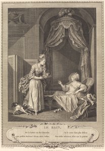 Łazienka autorstwa Antoine Louis Romanet after Sigmund Freudenberger