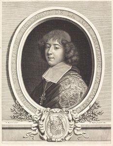 Kardynał Bouillon autorstwa Antoine Masson after Nicolas Mignard