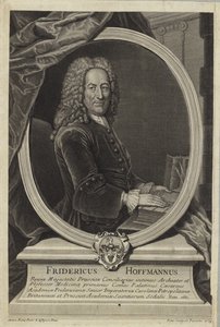 Friedricha Hoffmanna autorstwa Antoine Pesne