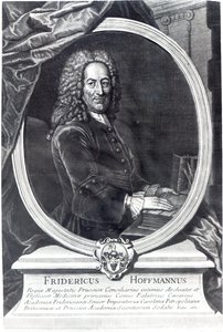 Friedrich Hoffmann, rytowany przez F.G Wolffganga, 1735 autorstwa Antoine Pesne