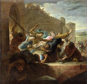 Wypędzenie hugenotów z Tuluzy po zdobyciu miasta przez zwolenników księcia Conde w 1562 r.