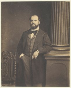 Bez tytułu (Stojący mężczyzna, en Face) autorstwa Antoine Samuel Adam Salomon