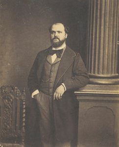 Człowiek stojący bez tytułu, en Face, 18551869.
