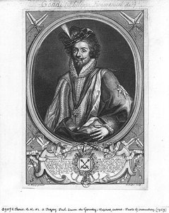 Philippe-Emmanuel de Gondi (1581-1662) markiz de Belle-Isle, ryty przez Claude