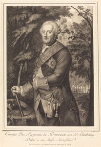 Karol książę władca Brunszwiku autorstwa Antoine de Marcenay