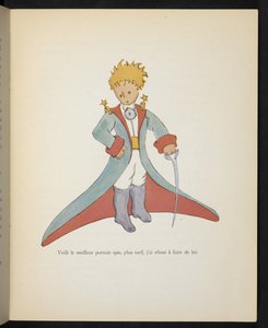 Oto najlepszy portret, jaki udało mi się później wykonać, ilustracja z "Le Petit Prince" Antoine