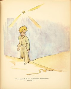 Mały Książę Le Petit Prince, 1942-1943. autorstwa Antoine de Saint Exupéry