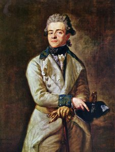 Niemcy: Henryk XIII hrabia Reuss Portret dziedzicznego księcia Henryka XIII autorstwa Anton Graff