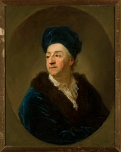 Portret Johanna Nepomuka Schaffgotscha (1713-1775) w szlafroku autorstwa Anton Graff