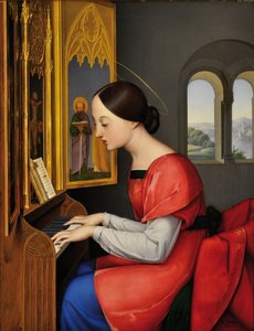 Św. Cecylia, 1823 r. autorstwa Anton Josef Dräger