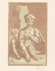 Maryja z Dzieciątkiem Chrystusa autorstwa Anton Maria I Zanetti
