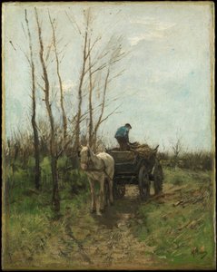 Zbieranie drewna autorstwa Anton Mauve