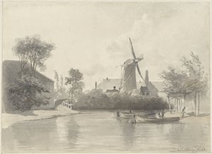 Widok Haarlemu autorstwa Anton Mauve